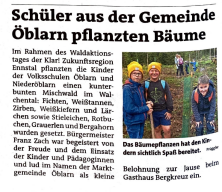 Demo-Wald Eröffnung Sattental