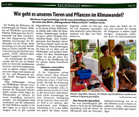 Demo-Wald Eröffnung Sattental