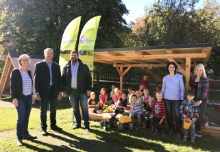 Beschattung Kindergarten Öblarn